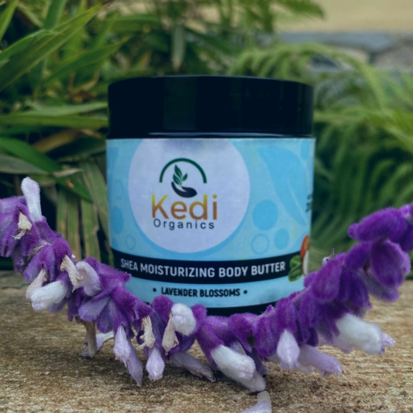 Lavender blossoms shea body butter 200g