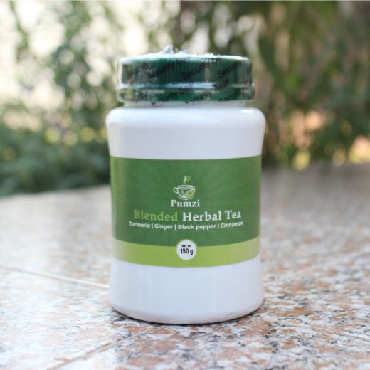 Pumzi Turmeric|Ginger|Black Pepper| Cinnamon Blended Tea 150g