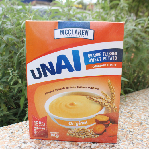 Unai Orange Fleshed Sweet Potato Porridge 1kg