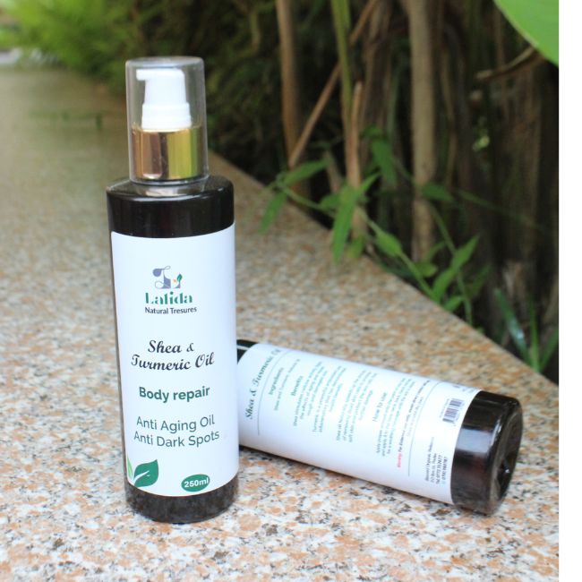 Lalida Shea and Turmeric Oil 250ml